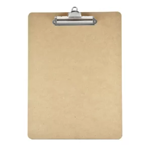 TABLA AGARRAPAPEL CARTA MACOCEL C/BROCHE METALICO ATADO DE 3 PZAS.