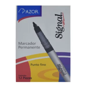 MARCADOR SIGNAL FINO 30004 VERDE ATADO DE 12 PZAS.