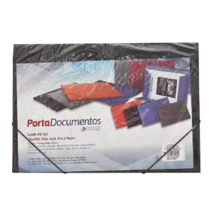 PORTADOCUMENTOS OFICIO OPACO PD124 NEGRO