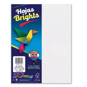 HOJA CARTA FLUORESCENTE C/100 100F31 BLANCO GALACTICO