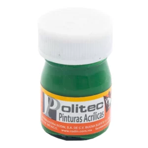 PINTURA ACRILICA MATE 20ML 330 VERDE ORO ATADO DE 12 PZAS.
