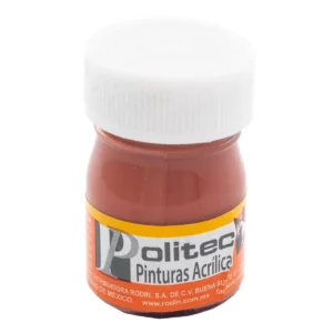 PINTURA ACRILICA MATE 20ML 340 TERRACOTA ATADO DE 12 PZAS.