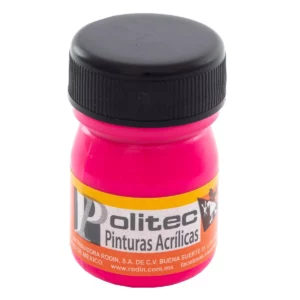 PINTURA ACRILICA FLUOR 20ML 807 MAGENTA ATADO DE 12 PZAS.