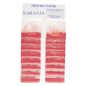 PINTURA VEGETAL C/16 NARANJA