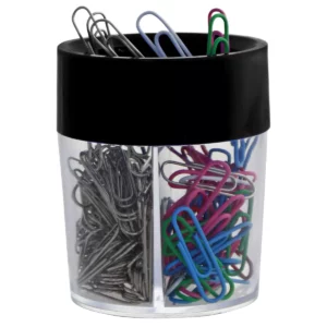 PORTA CLIPS MAGNETICO COLOR HUMO/NGO ATADO DE 2 PZAS.