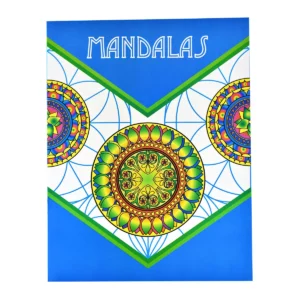 LIBRO PARA COLOREAR MANDALAS BASICO ATADO DE 3 PZAS.