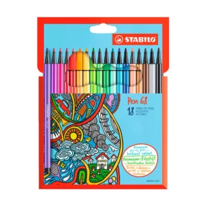 PLUMIN PEN 68 C/18 COLORES 6818-7